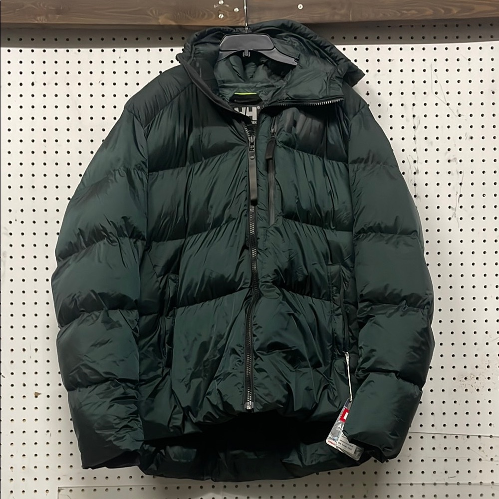 Helly Hansen Dark Green Puffer Jacket